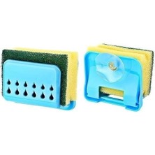 Moresun Buğz Pratik Mutfak Lavabo Vantuzlu Bulaşık Süngeri Askısı Aparatı