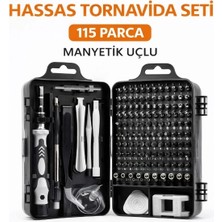 Moresun Buğz 115 Parça Manyetik Uçlu Hassas Tornavida Seti
