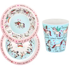 Tyrrell Katz 3'lü Melamin Alıştırma Seti - Unicorn