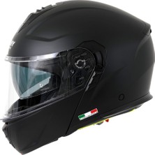 Sway Sw 917 Solid Matt Siyah Çene Açılır