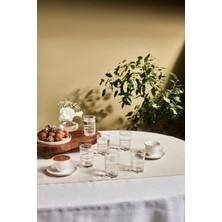 PremiumPort Şık 6'lı Kahve Yanı Bardak Seti 115 Ml, Günlük Kullanım Için Ideal