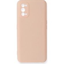 Buğz Realme 7 Pro Kılıf Nano Içi Kadife Silikon - Pudra