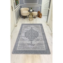 Dolce Mariee Klasik Desenli Dijital Baskı Kaymaz Taban Halı H0088