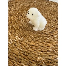 Kamira Sevimli Bulldog Tasarımlı Kokulu Mum - Modern Ev Dekorasyonu Biblo