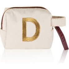 The Mia Harf Nakışlı Çanta D 14X12 cm