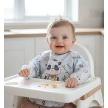 Bebechi Laura Baby Uzun Kollu Sıvı Geçirmez Mama ve Aktivite Önlüğü