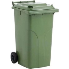 Cey Grup Yeşil Çöp Konteynırı 240 L 54X70X110 cm