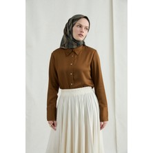 Camellia Scarfs Elenora Soft Eşarp - Haki