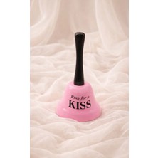 FaroxTech Romantik Pembe "ring For A Kiss" El Çanı - Eğlenceli Sevgililer Günü Hediyesi