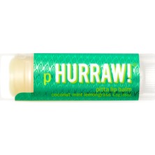 Hurraw Pitta Lip Balm / Hindistan Cevizi - Limon Otu - Nane