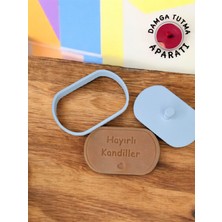 PremiumPort Hayırlı Kandiller Temalı Kurabiye Kalıbı, Hamur Kesici, Eğlenceli ve Kolay Kullanım