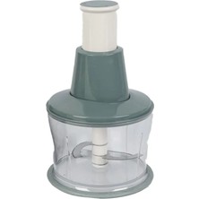 Asude Plastik Press Chopper 3 Bıçaklı Basmali Kilitlemeli El Rondosu