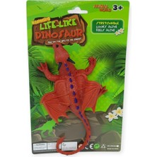 Lokiboo W6328-155 - Streç Hayvanlar Dinazorlar 3 Ast (Lisinya)