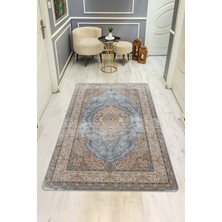 Dolce Mariee Klasik Desenli Dijital Baskı Kaymaz Taban Halı H0096