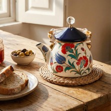 Serenk Emaye Premium Çaydanlık