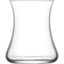 PremiumPort Şık 6 Parça Çay Bardağı Seti, Zarif ve Dayanıklı Tasarım