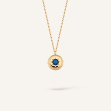 Aja Nebula Kolye | 14 Ayar Altın