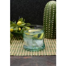 PremiumPort Recycled 4'lü Su Bardağı Seti, 340CC, Şık ve Dayanıklı Içme Eşyası