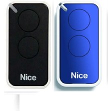 Nice Era Inti 2 Kanallı Otomatik Kapı Kumandası -(1 Adet Siyah-1 Adet Mavi)