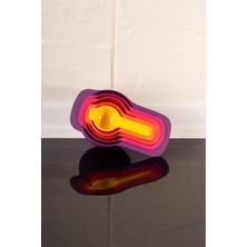 PremiumPort Pratik 5'li Ölçü Kaşığı Seti, Un, Baharat ve Şeker Ölçüm