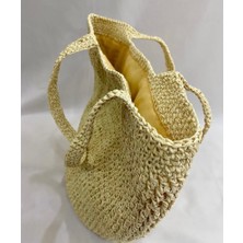 Rabika Hasır Sepet Çanta