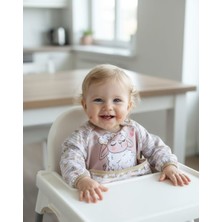 Bebechi Laura Baby Uzun Kollu Sıvı Geçirmez Mama ve Aktivite Önlüğü