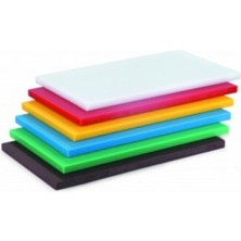 PremiumPort Çok Amaçlı Polietilen Kesim Tahtası 40X30X2 Cm, Dayanıklı ve Hafif