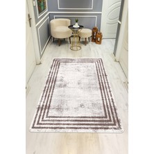 Dolce Mariee Eskitme Desenli Dijital Baskı Kaymaz Taban Halı H0081