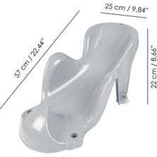 Vakum Kaymaz Tabanlı Bebek Yıkama Banyo Aparatı Bebek Yıkama Koltuğu Küvet Oturak