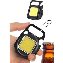 Calperia Kamp Çadır Lambası Şarjlı El Feneri Işıldak Anahtarlık Mini Mıknatıslı - Lisinya