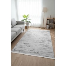 Yağmurser Lüx Yumuşak Dokulu Kaymaz Taban Halı Yolluk 3055 Gri