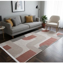 Yağmurser Lüx Yumuşak Dokulu Kaymaz Taban Halı Yolluk 3063 Multi