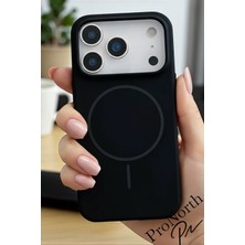 ProNorth IPhone 17 Pro Max Uyumlu Kılıf Kablosuz Şarj Destekli Premium Sıvı Silikon Kapak