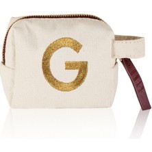 The Mia Harf Nakışlı Çanta G 14X12 cm