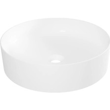 e.c.a Serel Slimline Silindirik Lavabo (Ø 45 Cm)  9503DXS110H