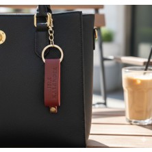 Tozren Deri El Yapımı Kişiye Özel Baskılı Deri Anahtarlık - Sevgiliye/Arkadaşa Hediyelik, "Kurtarıcı Hediye".