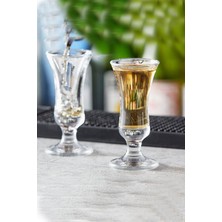 PremiumPort Şık 6'lı Likör Bardağı Seti 28 Cc, Modern ve Zarif Tasarım