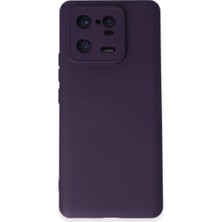Buğz Xiaomi Mi 13 Pro Kılıf Nano Içi Kadife Silikon - Mor
