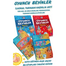 Pat Yayınları Oyuncu Beyinler Ilkokul Turnuva Hazırlık Seti (4 Kitap) | Akıl ve Zekâ Oyunları | Eğitmen Tavsiyeli