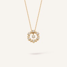 Aja Revola Çok Taşlı Altın Kolye