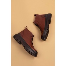 Gondol Erkek Hakiki Deri Günlük Bot SRC.342 - Taba - 42 Taba