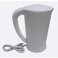 Allians Beyaz 1l Kablolu Kettle, 80CM Kablo, 29X19X11CM, Şık Tasarım
