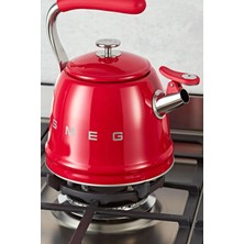 Allians Kırmızı 50's Style 2.3l Isıltılı Kettle Set Üstü, Şık ve Pratik Tasarım