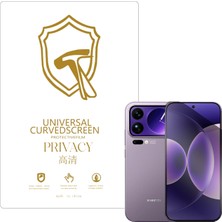 Microcase Xiaomi 17 Pro Max ile Uyumlu Privacy Gizlilik Filtreli Hayalet Nano Ekran KORUYUCU-EKM110