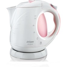 Arzum Prenses Pembe Gizli Rezistanslı Su Isıtıcısı 2000W, Hızlı ve Güvenilir Isıtma