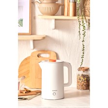 Allians Turuncu Paslanmaz Çelik Su Isıtıcısı, Dayanıklı ve Güvenilir Kullanım