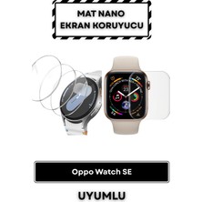 Mietubl Oppo Watch Se Mat Nano Ekran Koruyucu | Yansıma Önleyici Nano Cam | Pürüzsüz Dokunuş