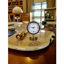 Golden Touch 25 x 20 Gold Metal Masa Saati