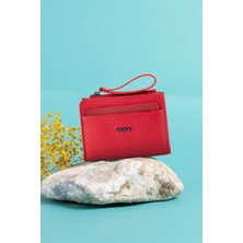 Grande 2815 Isme Özel Kadın Hakiki Deri Cüzdan