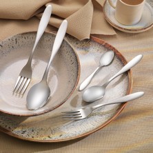 PremiumPort Şeen 60 Parça Çatal Kaşık Takımı, Şık ve Dayanıklı Mutfak Seti